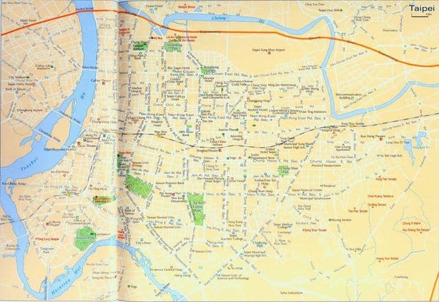 台北街道地图
