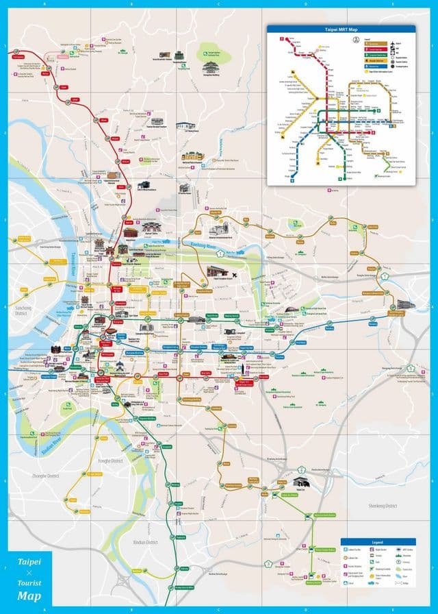 台北交通地图